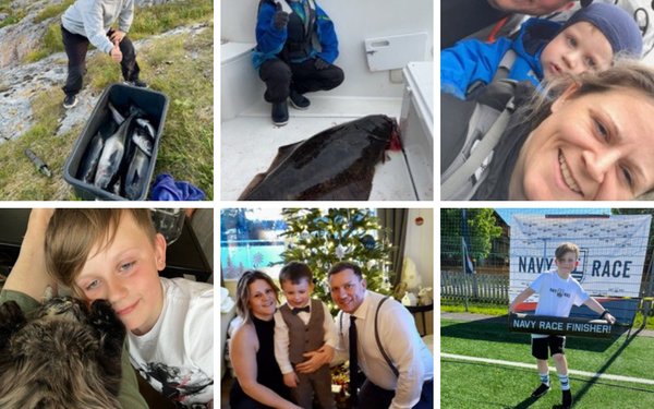 Bildesamling Trine og Kevin