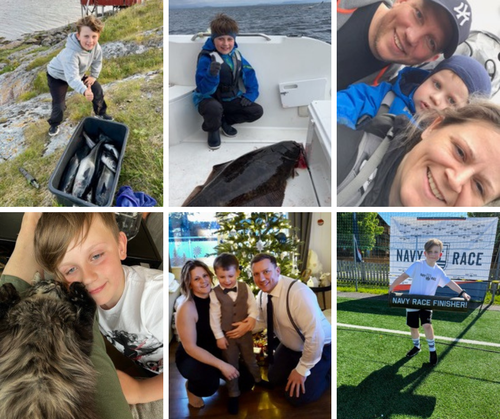 Bildesamling Trine og Kevin